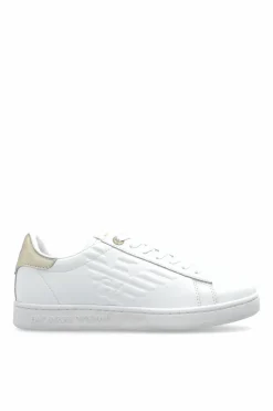 EA7 Emporio Armani WHITE Sports shoes with logo