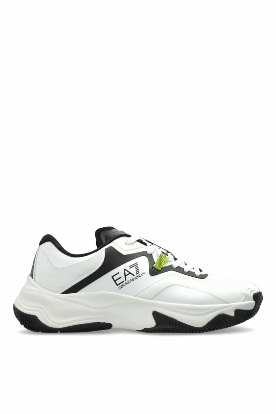 EA7 Emporio Armani WHITE Sneakers with logo