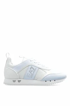 EA7 Emporio Armani WHITE Sneakers with logo