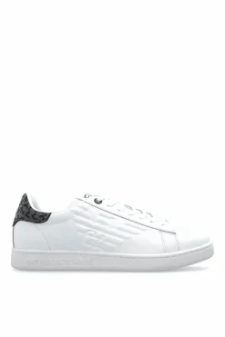 EA7 Emporio Armani WHITE Sports shoes with logo