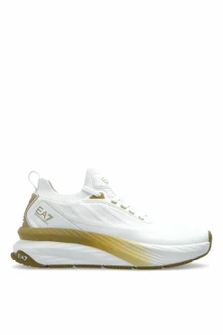 EA7 Emporio Armani WHITE Sports shoes with logo