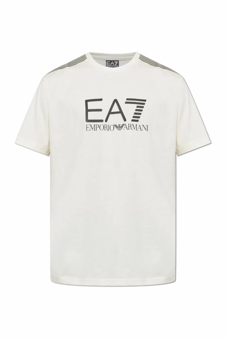 EA7 Emporio Armani WHITE T-shirt with logo