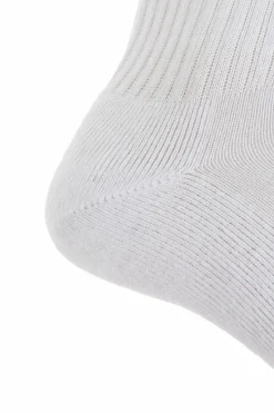 EA7 Emporio Armani WHITE Three-pack of socks with logo