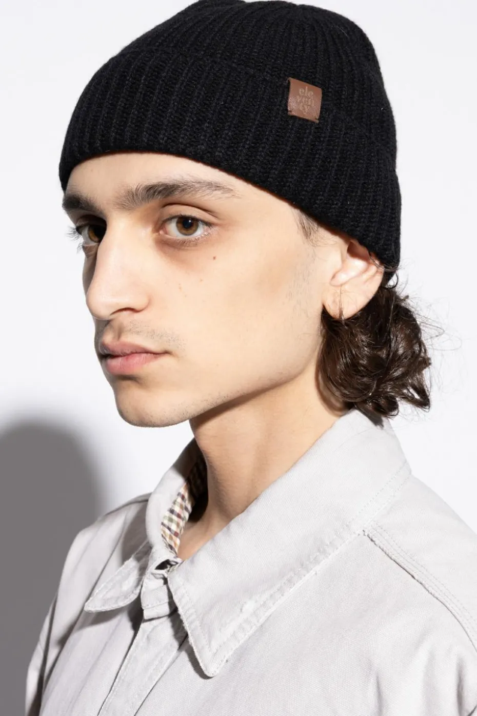 Eleventy BLACK Cashmere hat