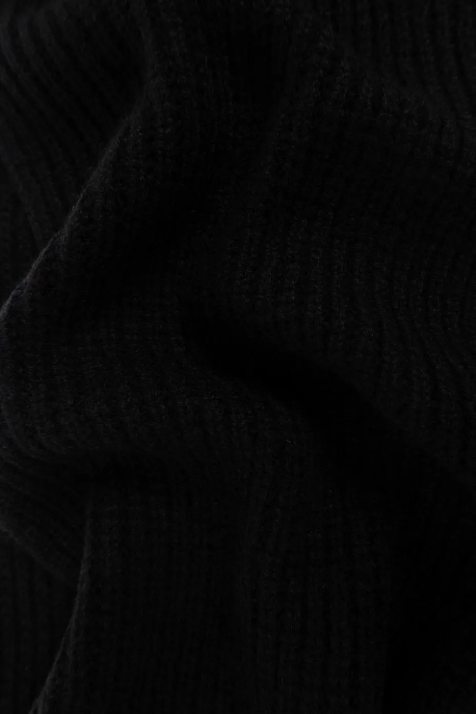 Eleventy BLACK Cashmere scarf