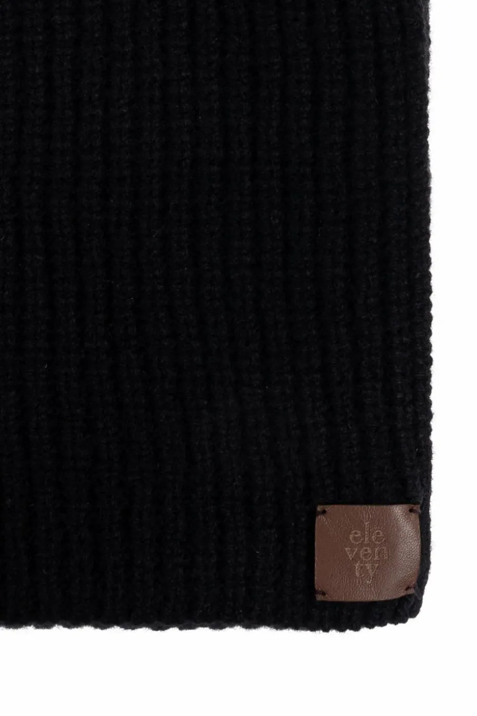 Eleventy BLACK Cashmere scarf