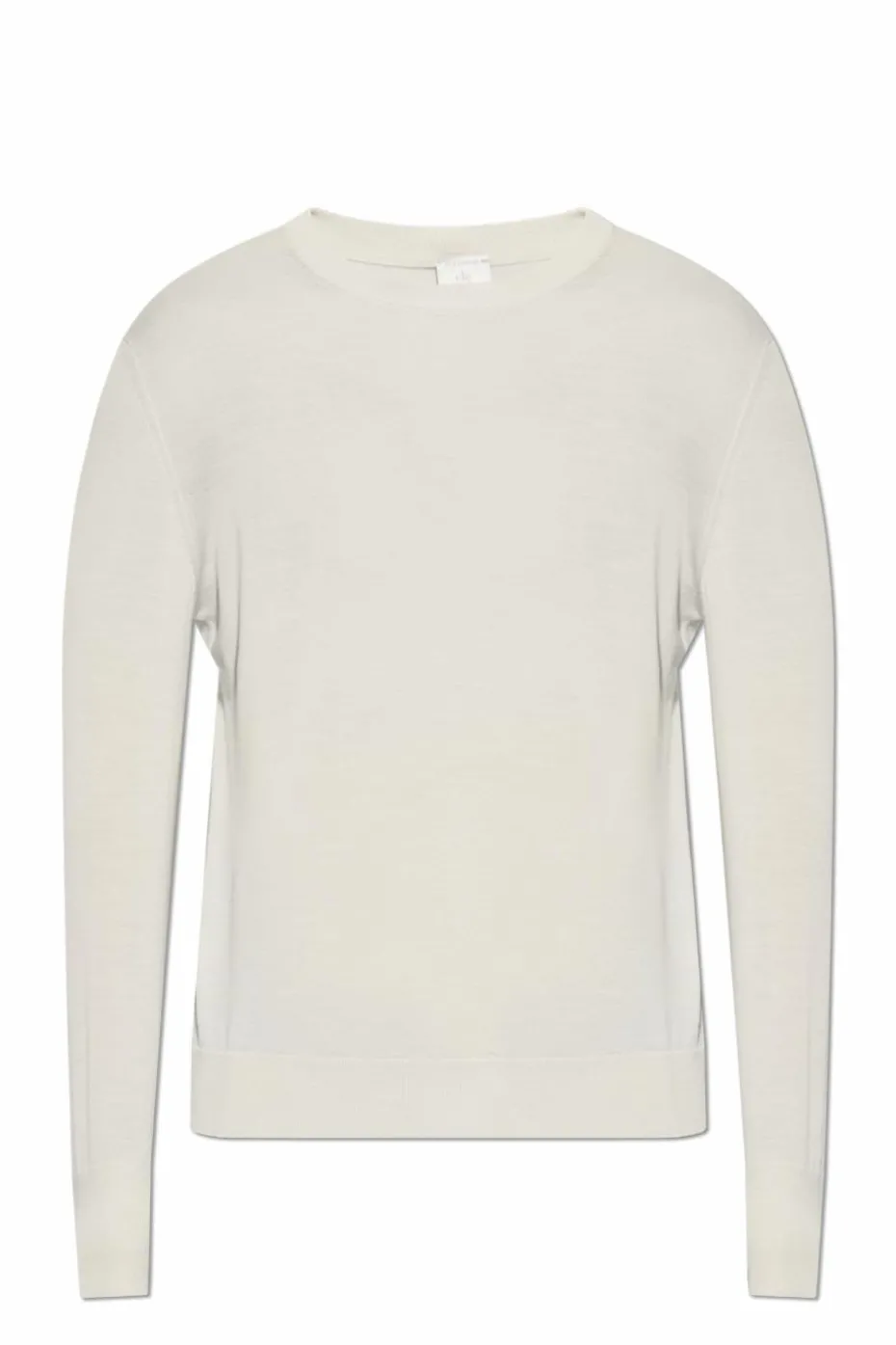 Eleventy cream Wool sweater with a round neckline