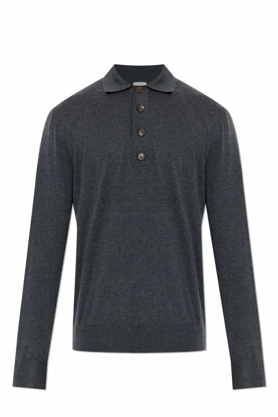 Eleventy GREY Cashmere polo