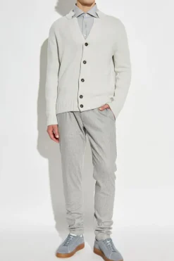 Eleventy GREY Wool trousers