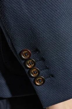 Eleventy NAVY BLUE Double-layered blazer