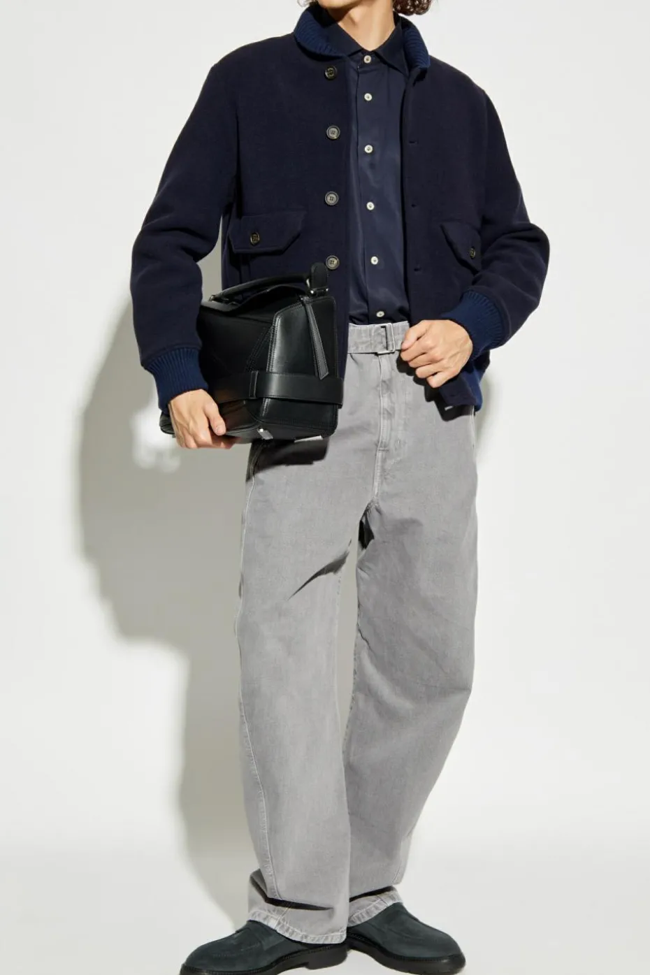 Eleventy NAVY BLUE Wool jacket