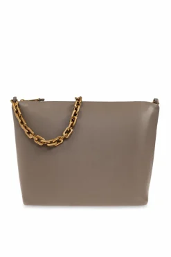 Emporio Armani beige Shoulder bag `Hobo Medium`