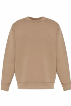Emporio Armani beige Sweatshirt with logo
