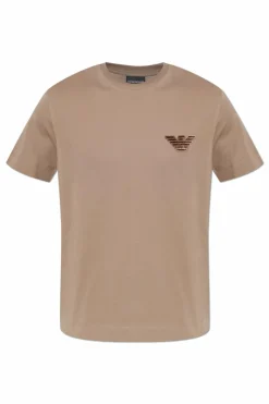 Emporio Armani beige T-shirt from the "Sustainability" collection