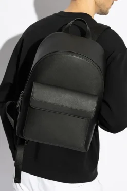 Emporio Armani BLACK Backpack from the Sustainability collection