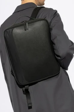 Emporio Armani BLACK Backpack with logo
