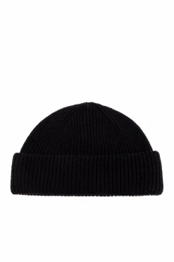 Emporio Armani BLACK Cap with logo patch