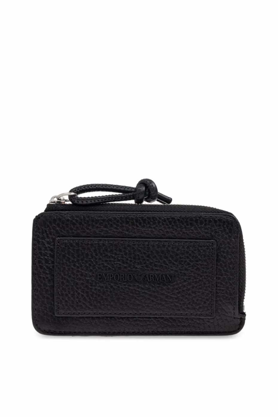 Emporio Armani BLACK Card holder with logo