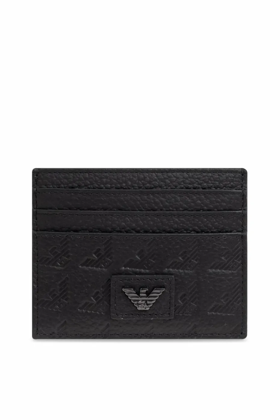 Emporio Armani BLACK Card holder with logo