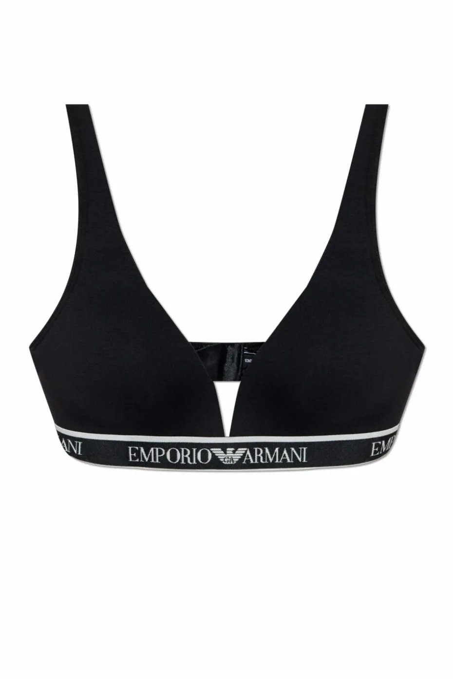 Emporio Armani BLACK Cotton bra