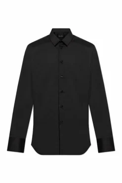 Emporio Armani BLACK Cotton shirt