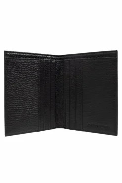Emporio Armani BLACK Folding card case
