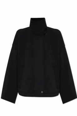 Emporio Armani BLACK Jacket with stand-up collar