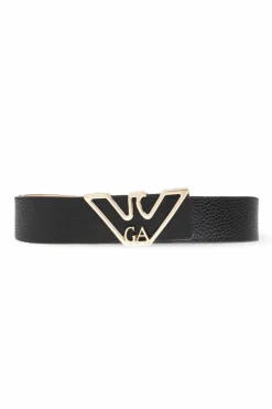 Emporio Armani BLACK Leather belt