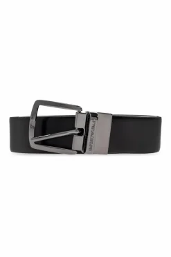 Emporio Armani BLACK Leather belt