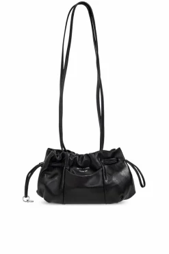 Emporio Armani BLACK Leather shoulder bag