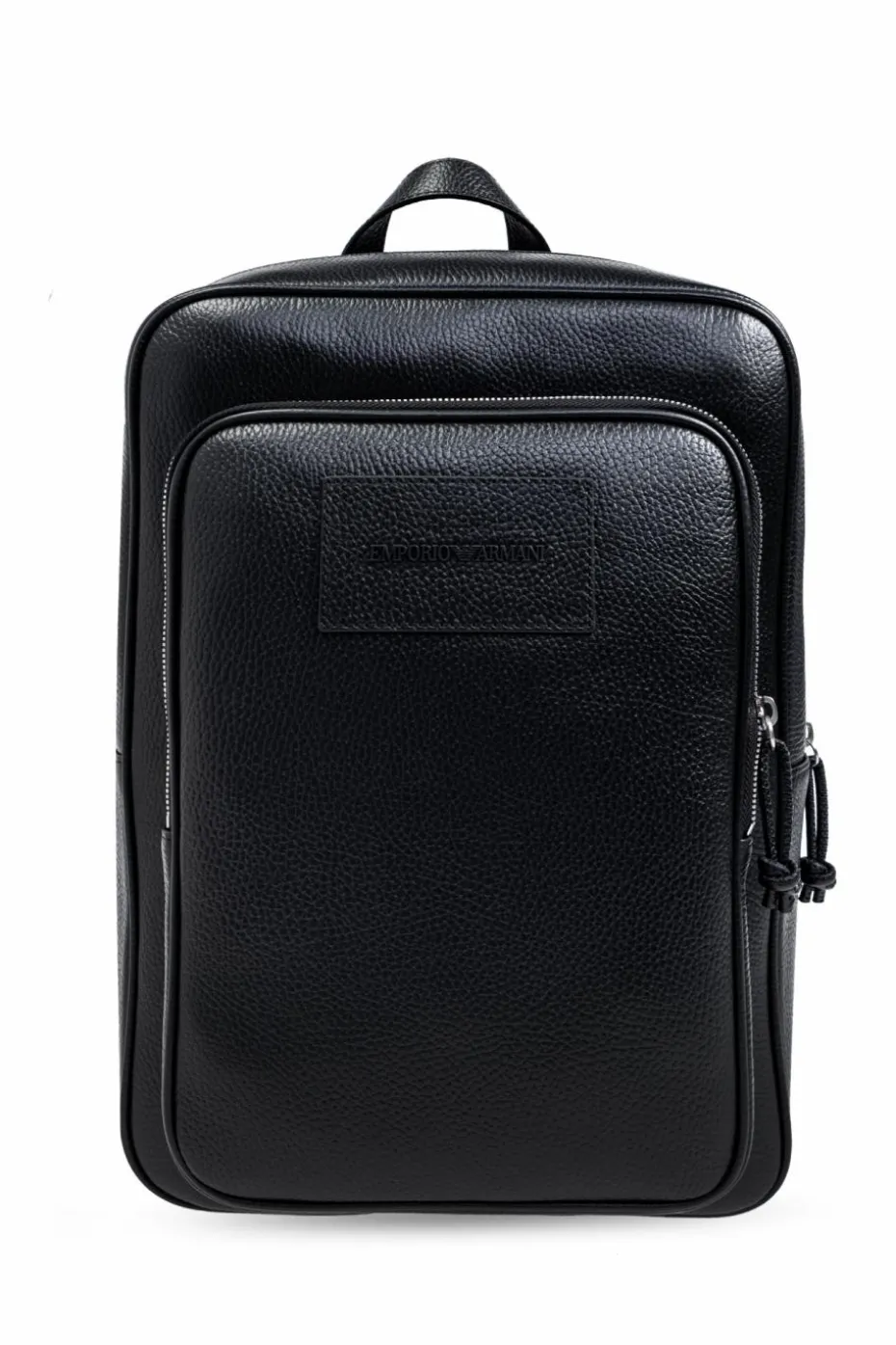 Emporio Armani BLACK Leather backpack