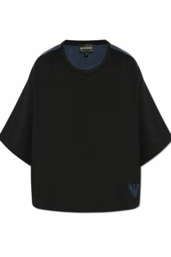 Emporio Armani BLACK Loose-fitting T-shirt