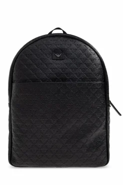 Emporio Armani BLACK Monogram backpack