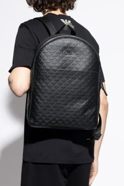 Emporio Armani BLACK Monogram backpack