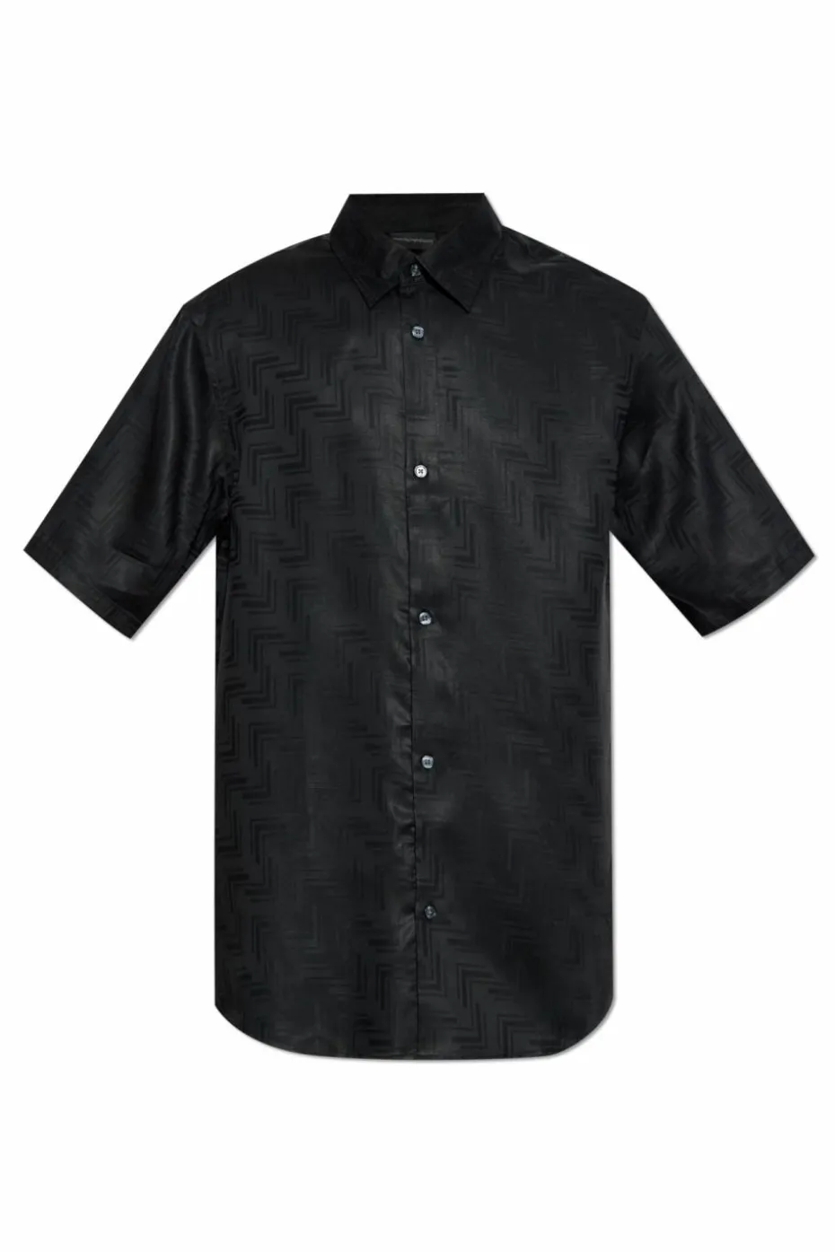 Emporio Armani BLACK Patterned shirt