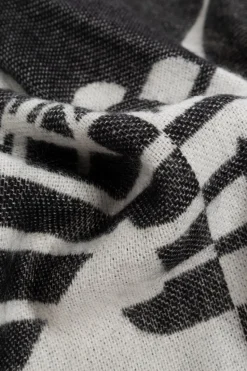 Emporio Armani BLACK Scarf with logo