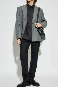 Emporio Armani BLACK Shirt with monogram