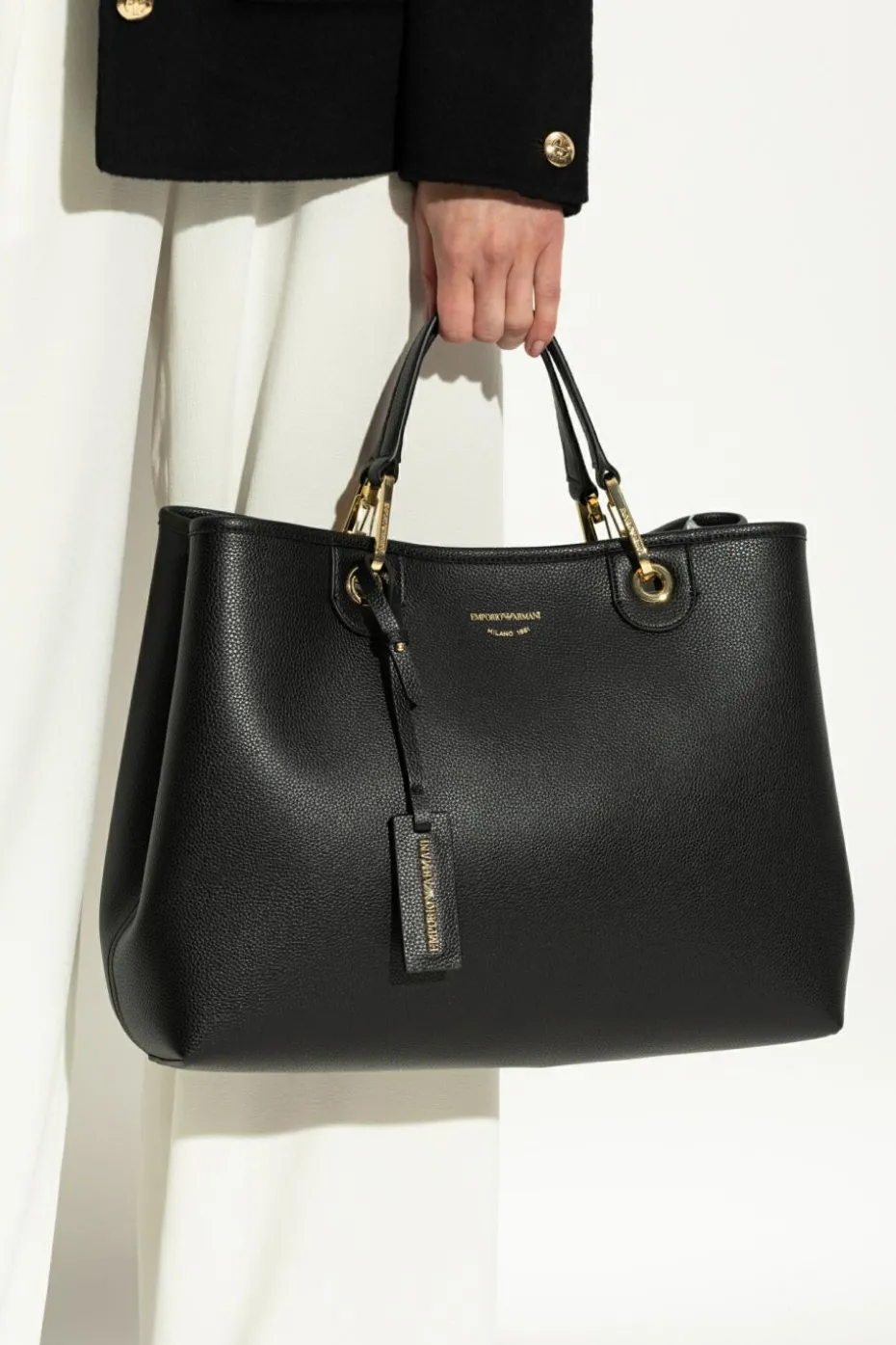 Emporio Armani BLACK Shopper bag