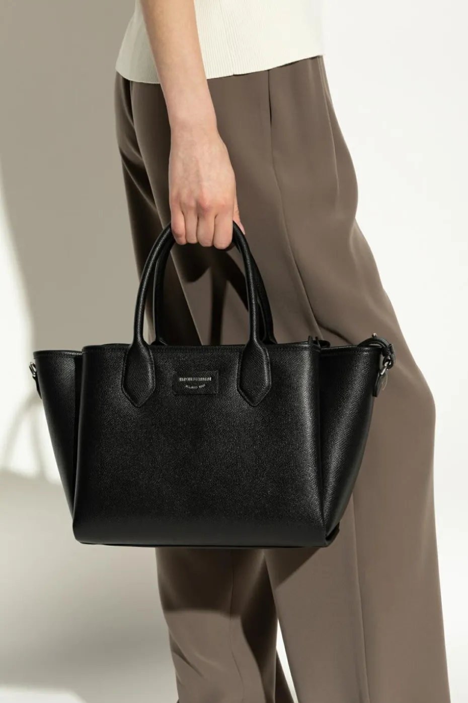 Emporio Armani BLACK Shopper-type bag