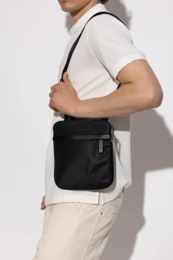 Emporio Armani BLACK Shoulder bag with logo