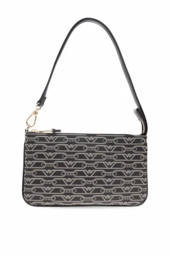 Emporio Armani BLACK Shoulder bag with monogram