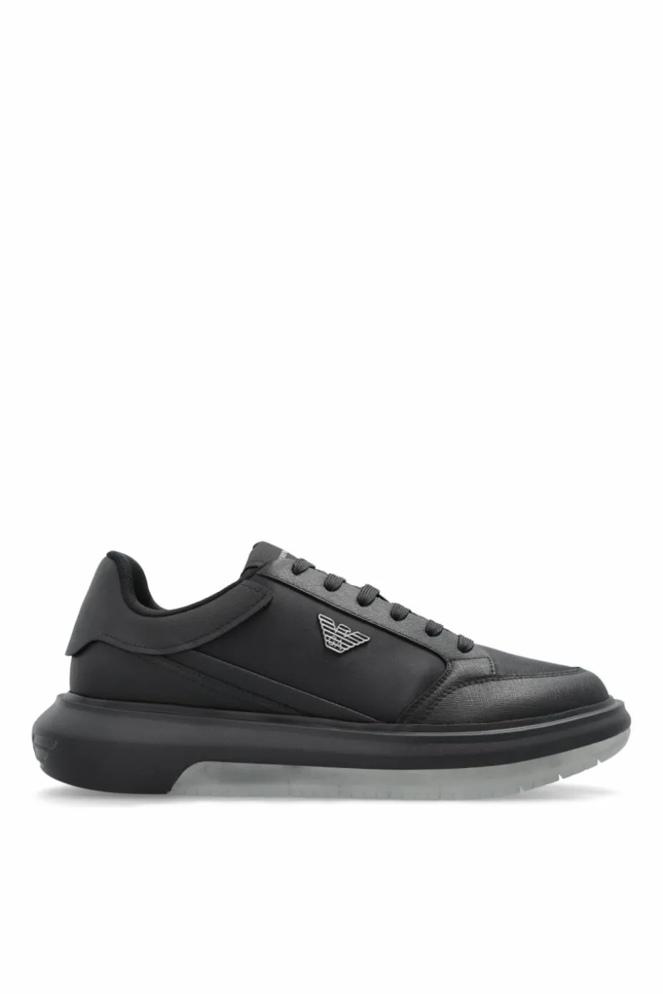 Emporio Armani BLACK Sneakers with logo