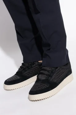 Emporio Armani BLACK Sneakers with logo