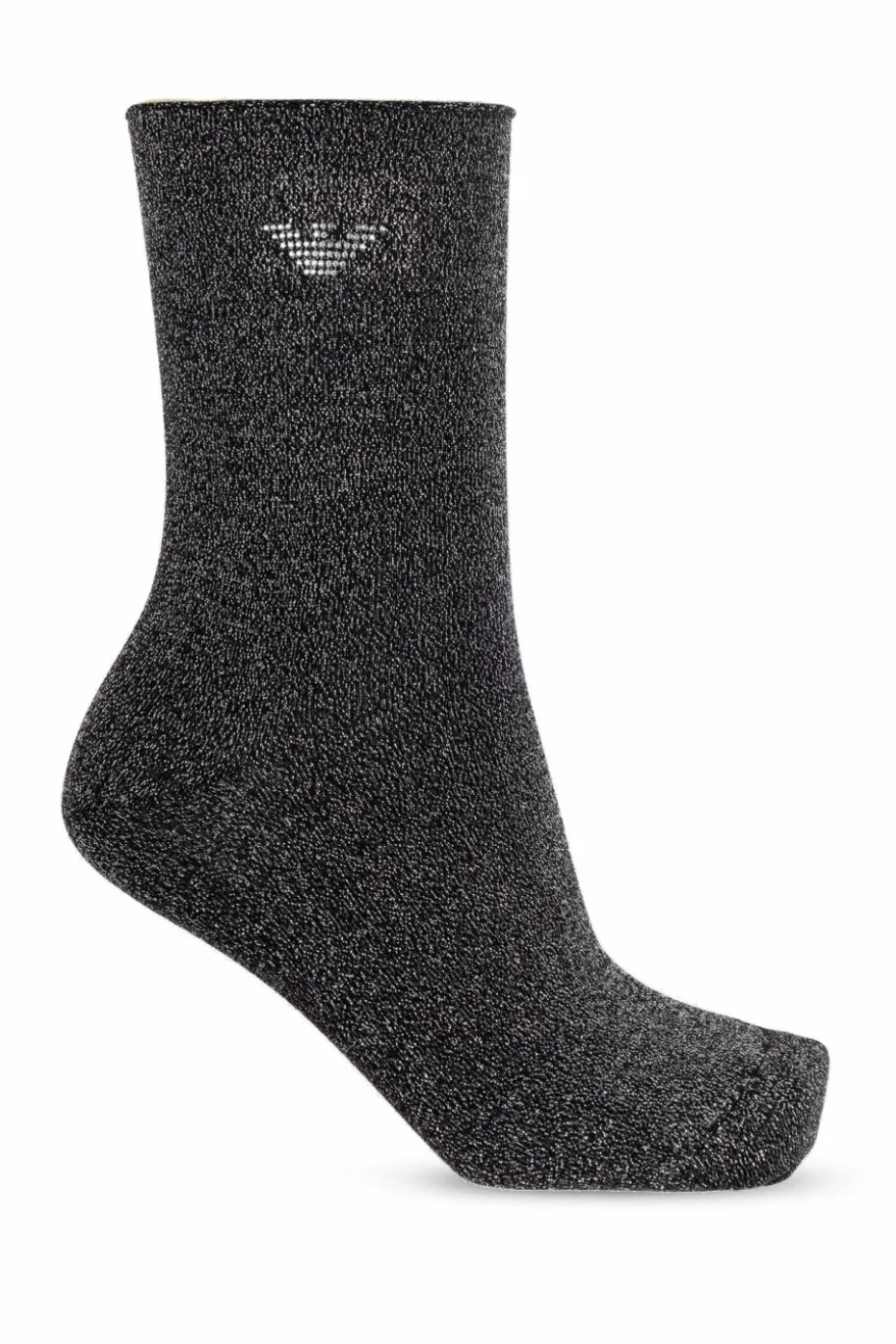Emporio Armani BLACK Socks with logo