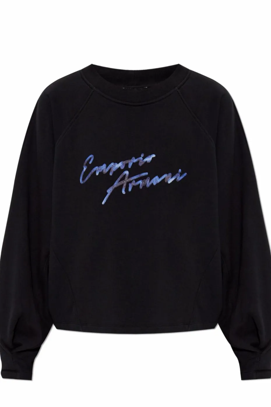 Emporio Armani BLACK Sweatshirt with logo