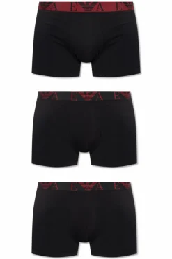 Emporio Armani BLACK Three-pack of boxers