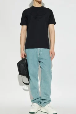 Emporio Armani BLACK T-shirt with logo