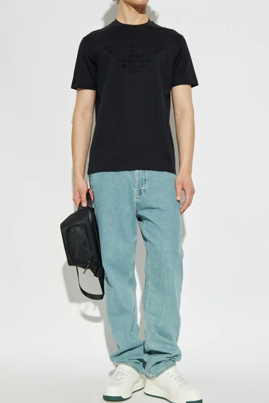 Emporio Armani BLACK T-shirt with logo