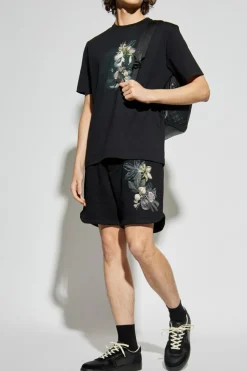 Emporio Armani BLACK T-shirt from the 'Sustainability' collection