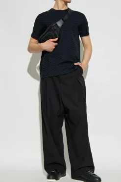 Emporio Armani BLACK T-shirt with logo
